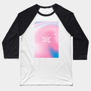 Positive Affirmation Pink Purple Gradient Aura Baseball T-Shirt